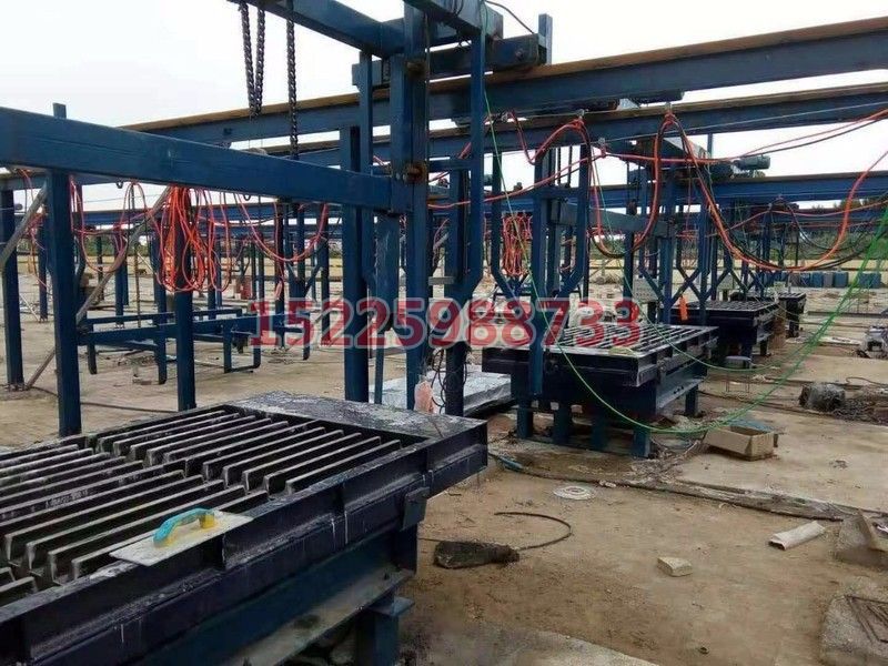 內蒙古6條漏糞板生產線安裝